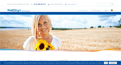Desktop Screenshot of medlight.eu